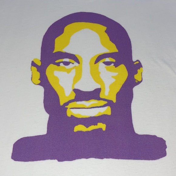 Kobe Bryant Mamba Mentality Water Color T-shirt Size XL NWOT - Picture 2 of 3
